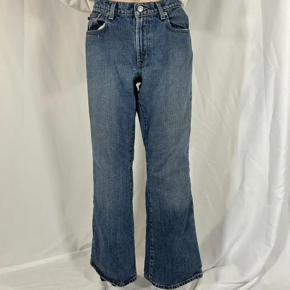 vintage 90's Polo Ralph Lauren faded blue jeans. Polo Jeans Company - Picture 1 of 8